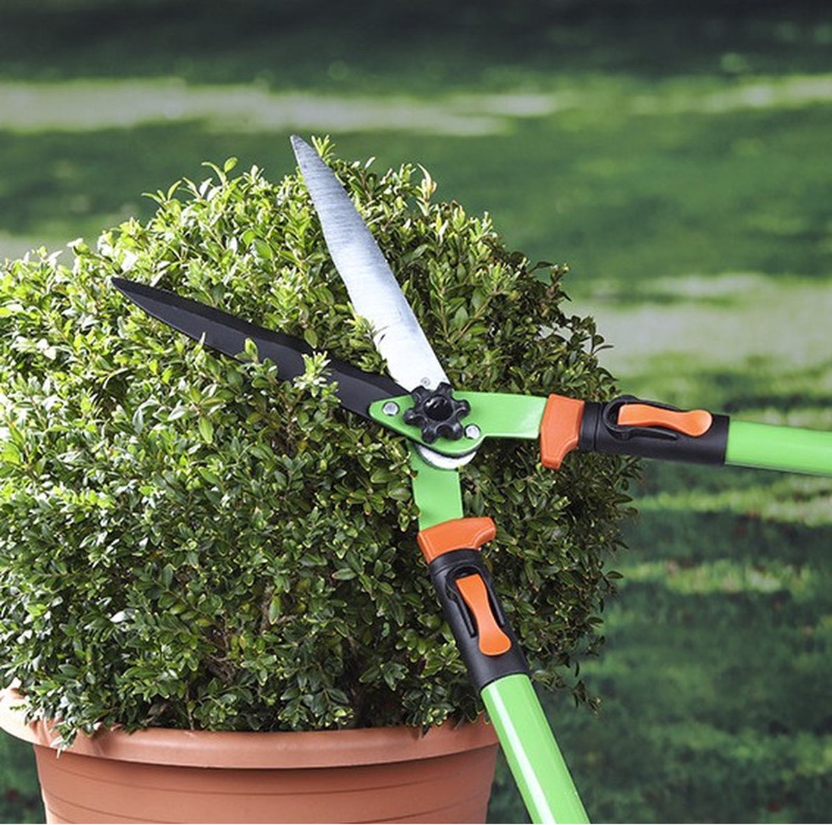 Pro Garden Telescopische / Uitschuifbare Heggenschaar 81 Cm - Heggenscharen