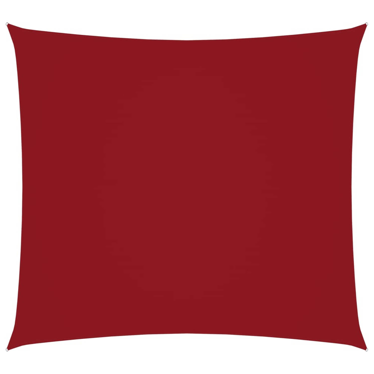 Vidaxl Zonnescherm Vierkant 2,5x2,5 M Oxford Stof - Rood