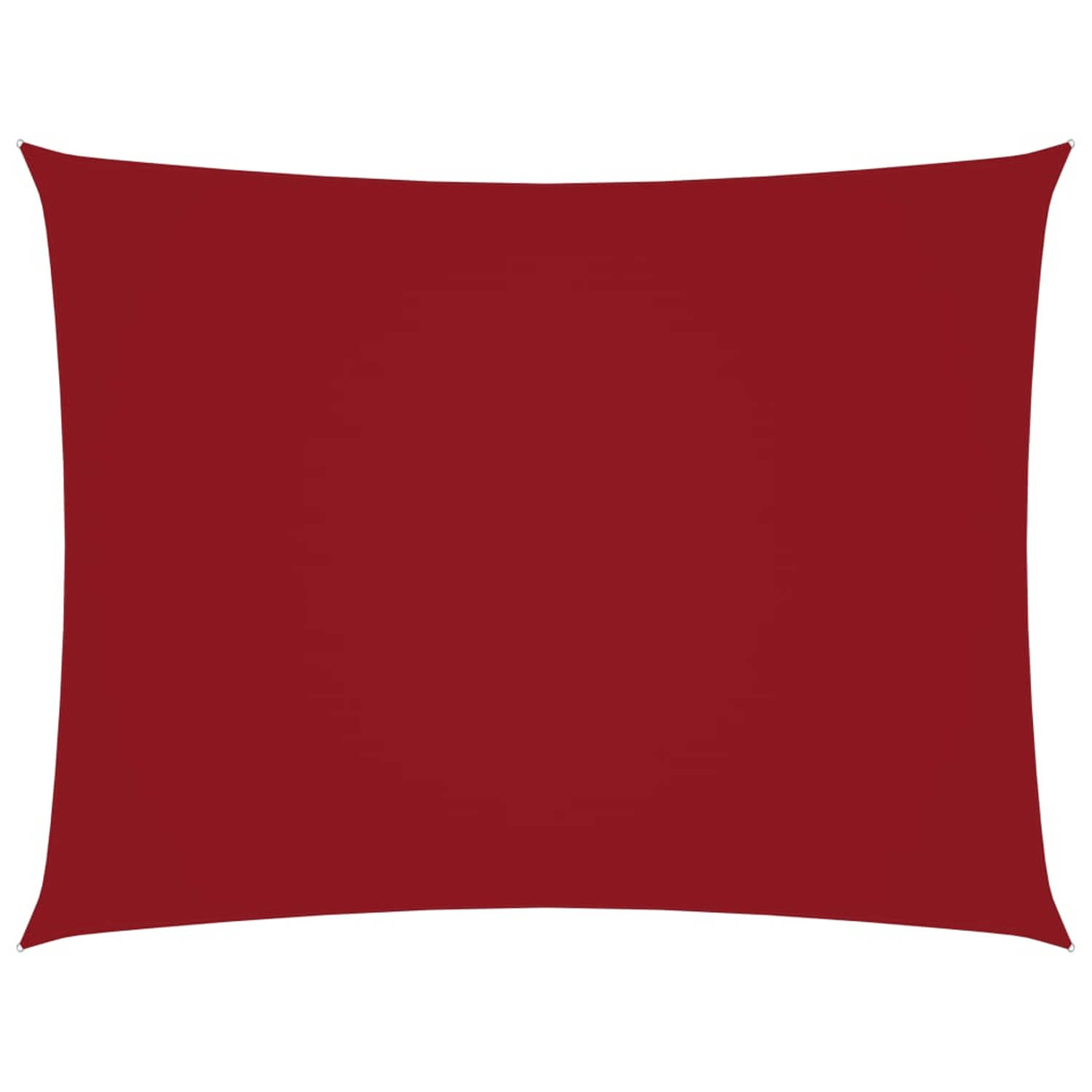 Vidaxl Zonnescherm Rechthoekig 3,5x4,5 M Oxford Stof - Rood