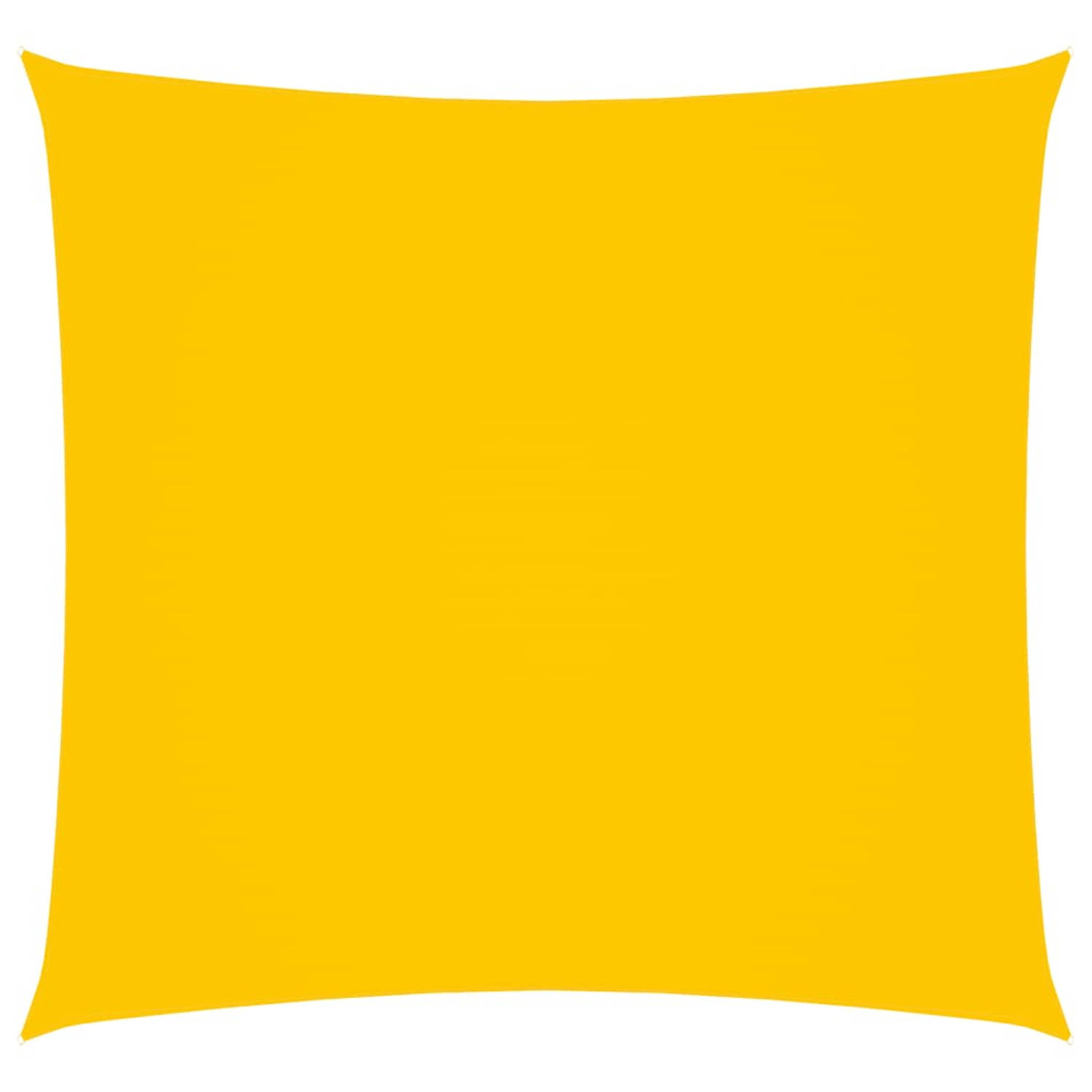 Vidaxl Zonnescherm Vierkant 2x2 M Oxford Stof - Geel