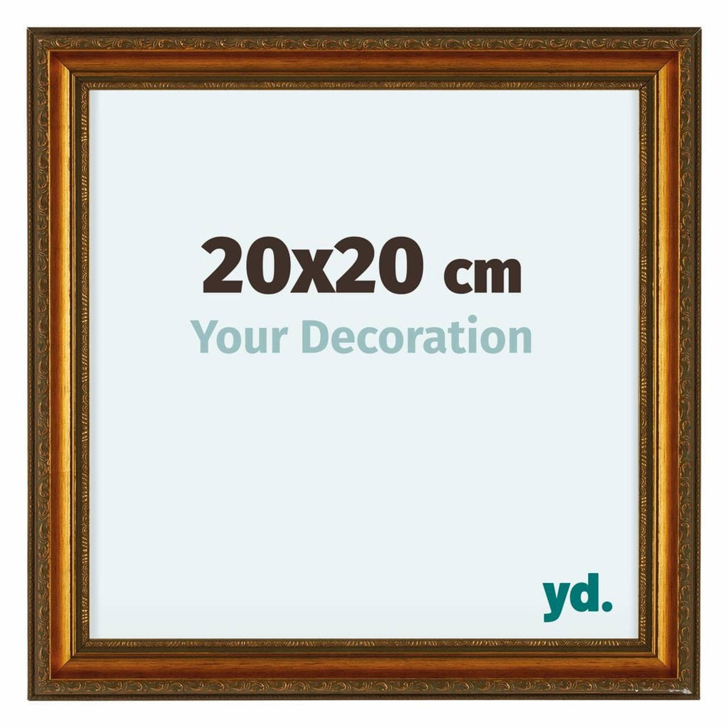 Your Decoration Oxford Houten Fotolijst 20x20cm Goud Antiek