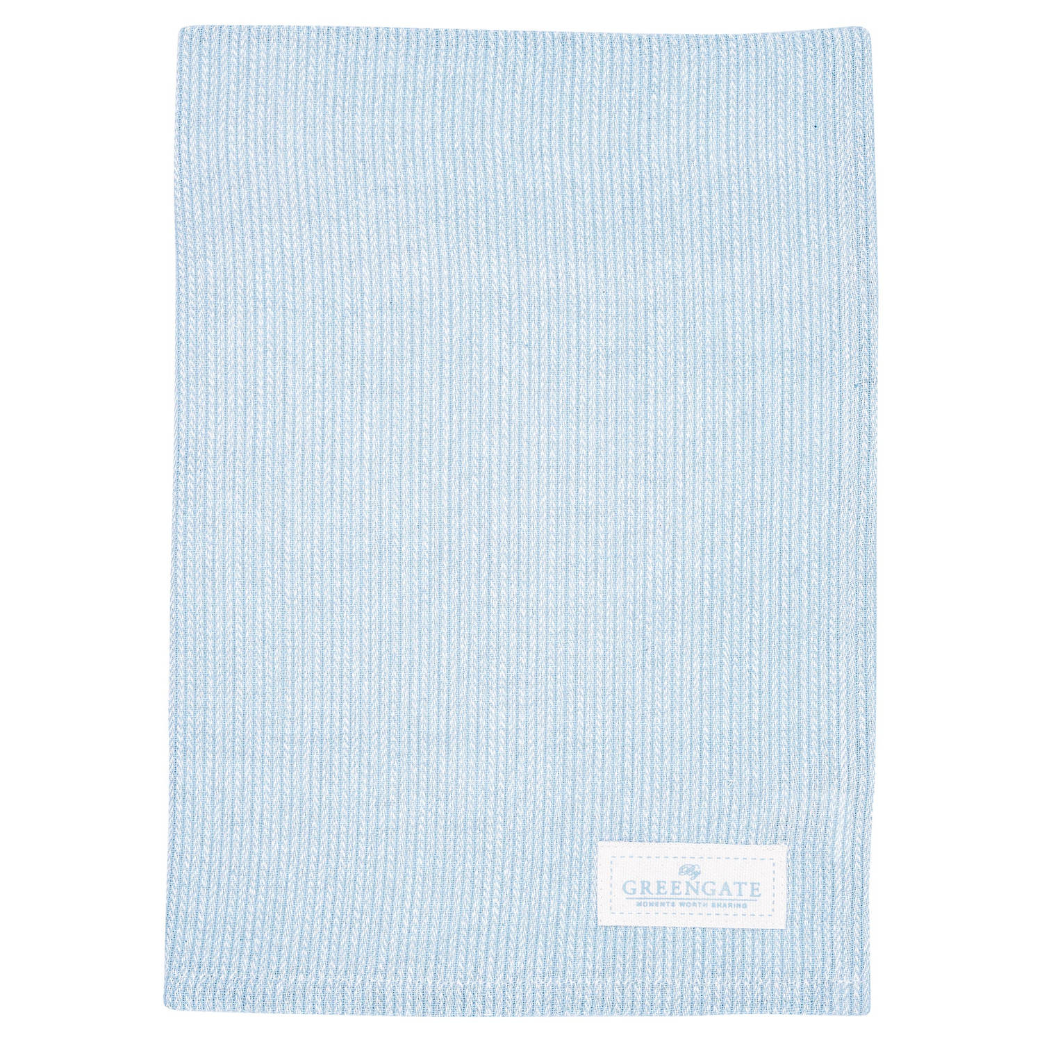 Greengate Theedoek Alicia Licht (50 X 70 Cm) - Blauw