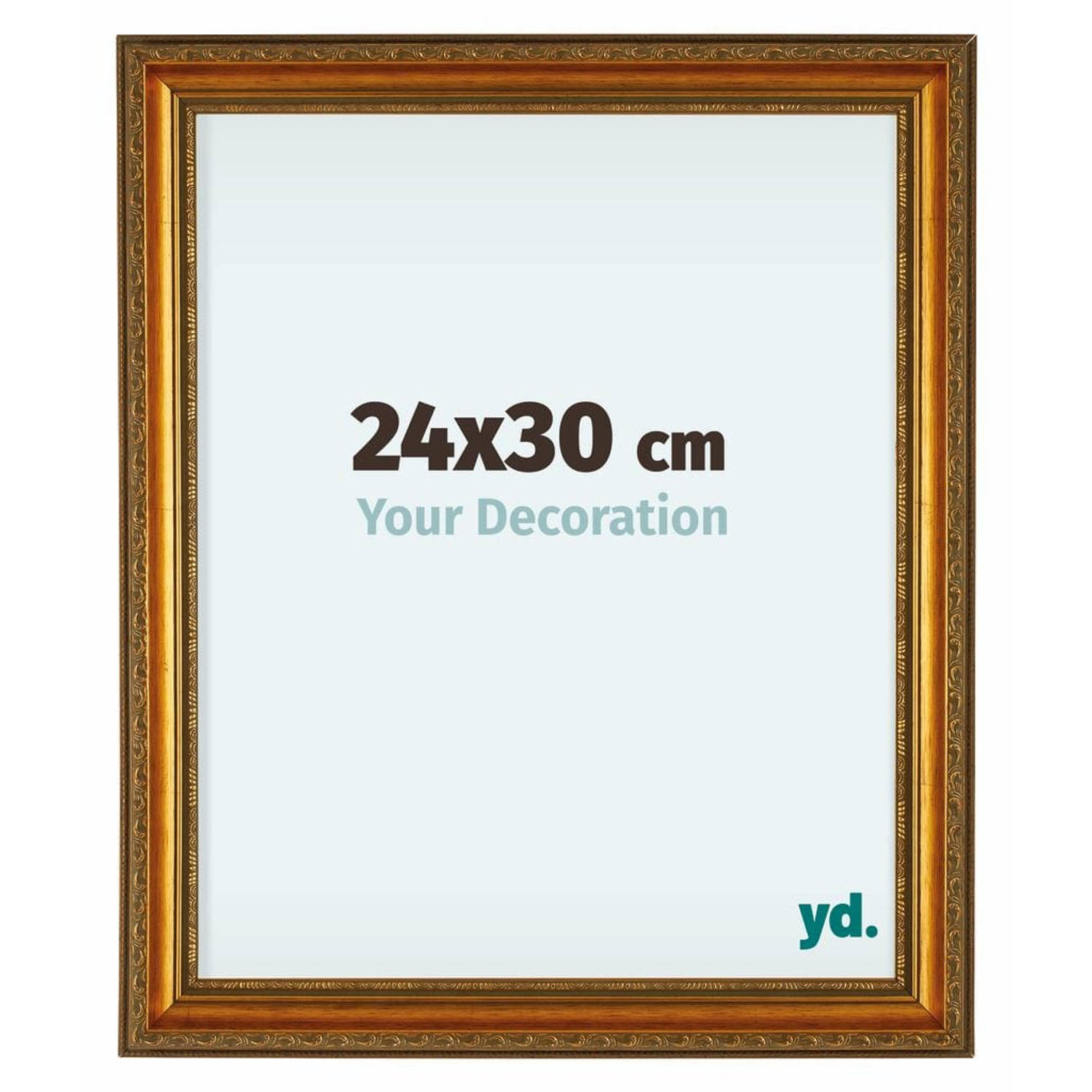 Your Decoration Oxford Houten Fotolijst 24x30cm Goud Antiek