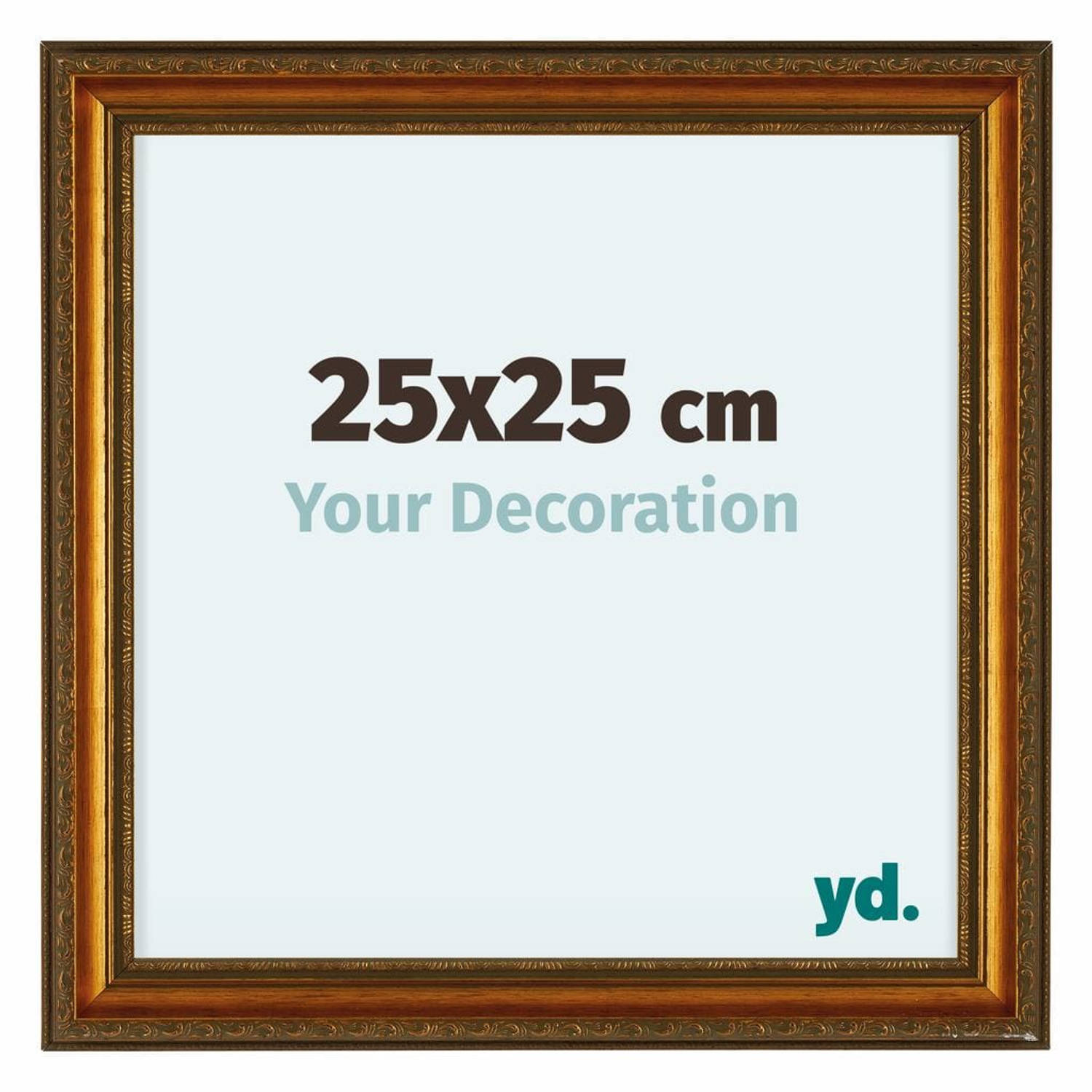 Your Decoration Oxford Houten Fotolijst 25x25cm Goud Antiek