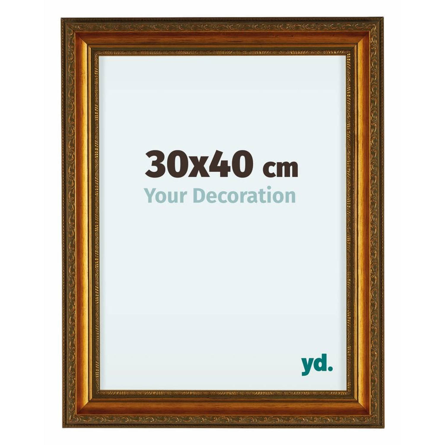 Your Decoration Oxford Houten Fotolijst 30x40cm Goud Antiek