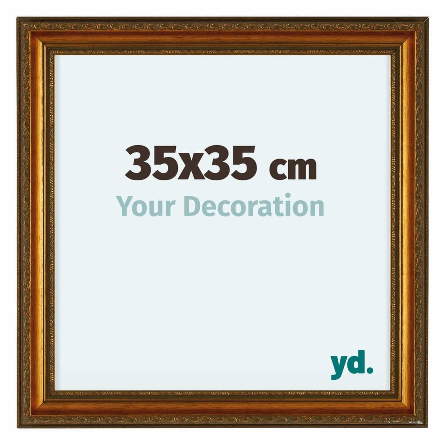 Your Decoration Oxford Houten Fotolijst 35x35cm Goud Antiek