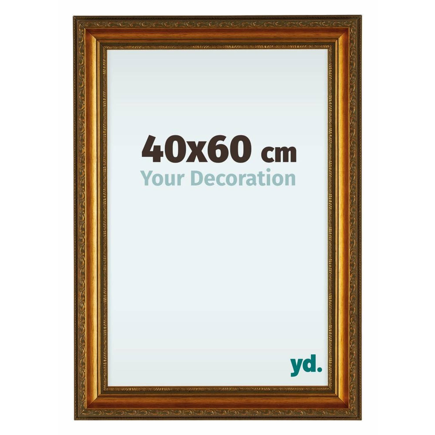 Your Decoration Oxford Houten Fotolijst 40x60cm Goud Antiek