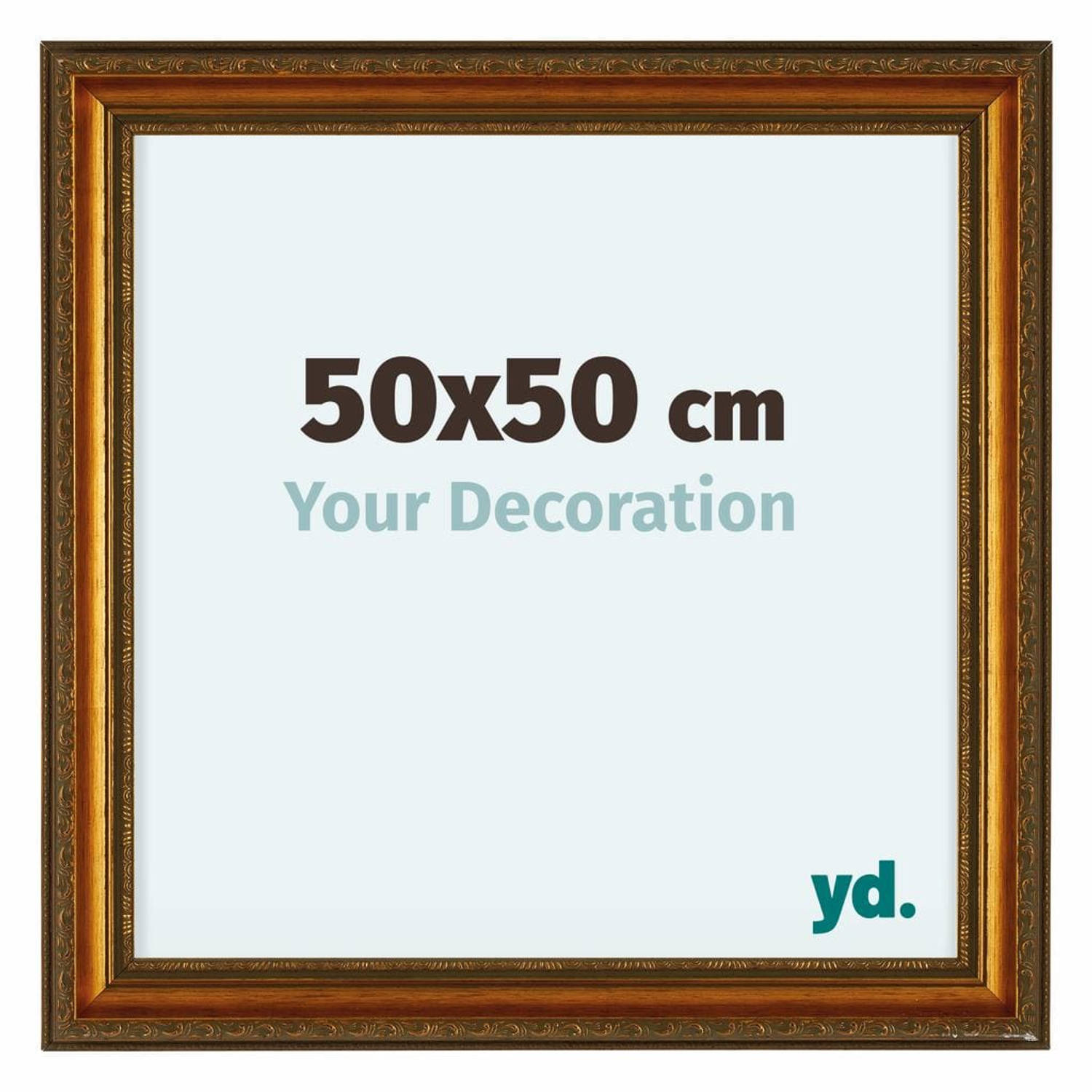 Your Decoration Oxford Houten Fotolijst 50x50cm Goud Antiek