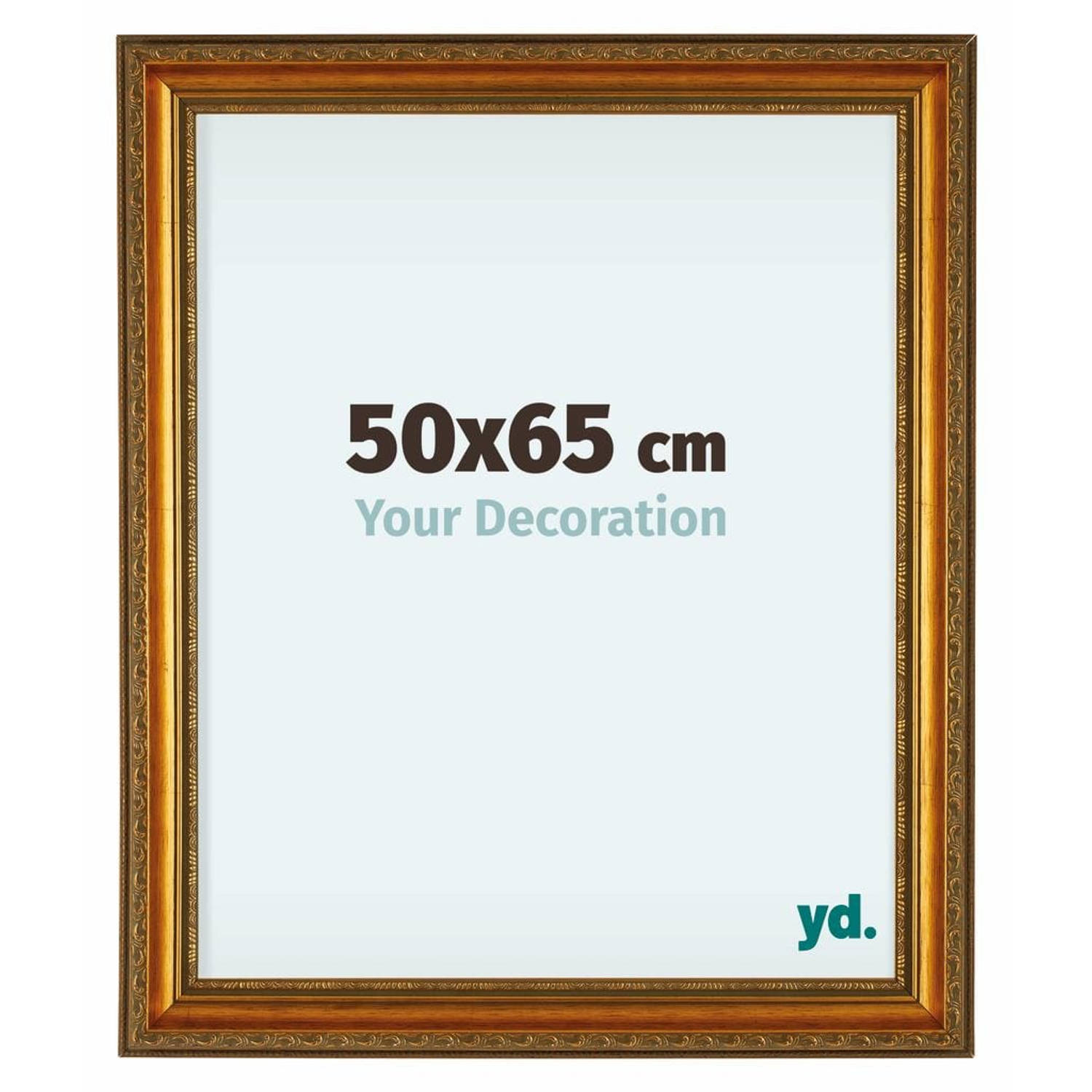 Your Decoration Oxford Houten Fotolijst 50x65cm Goud Antiek