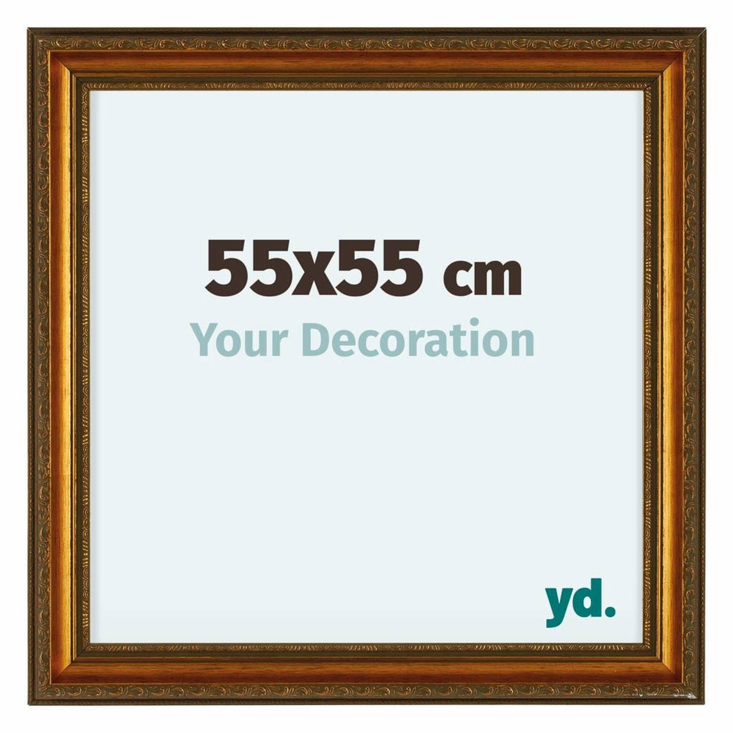 Your Decoration Oxford Houten Fotolijst 55x55cm Goud Antiek