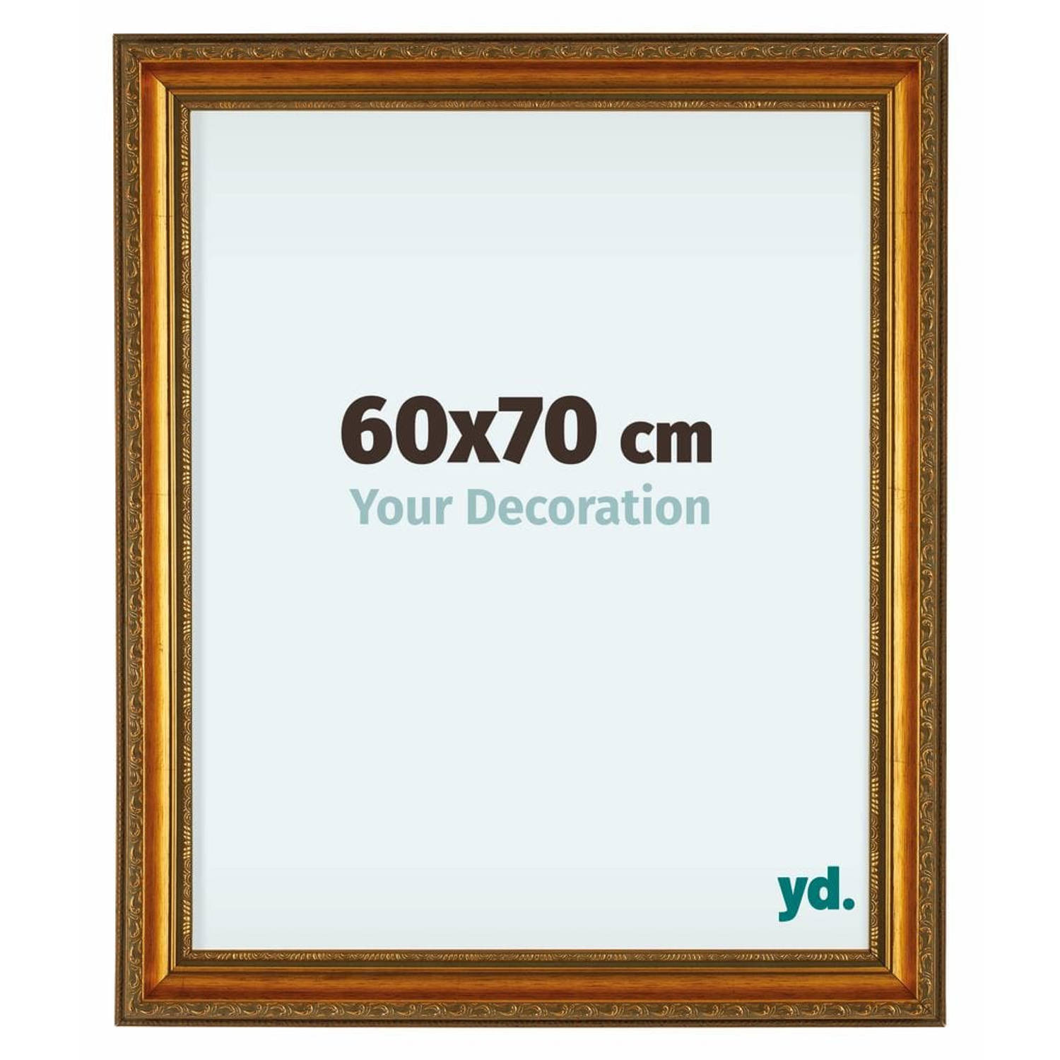 Your Decoration Oxford Houten Fotolijst 60x70cm Goud Antiek