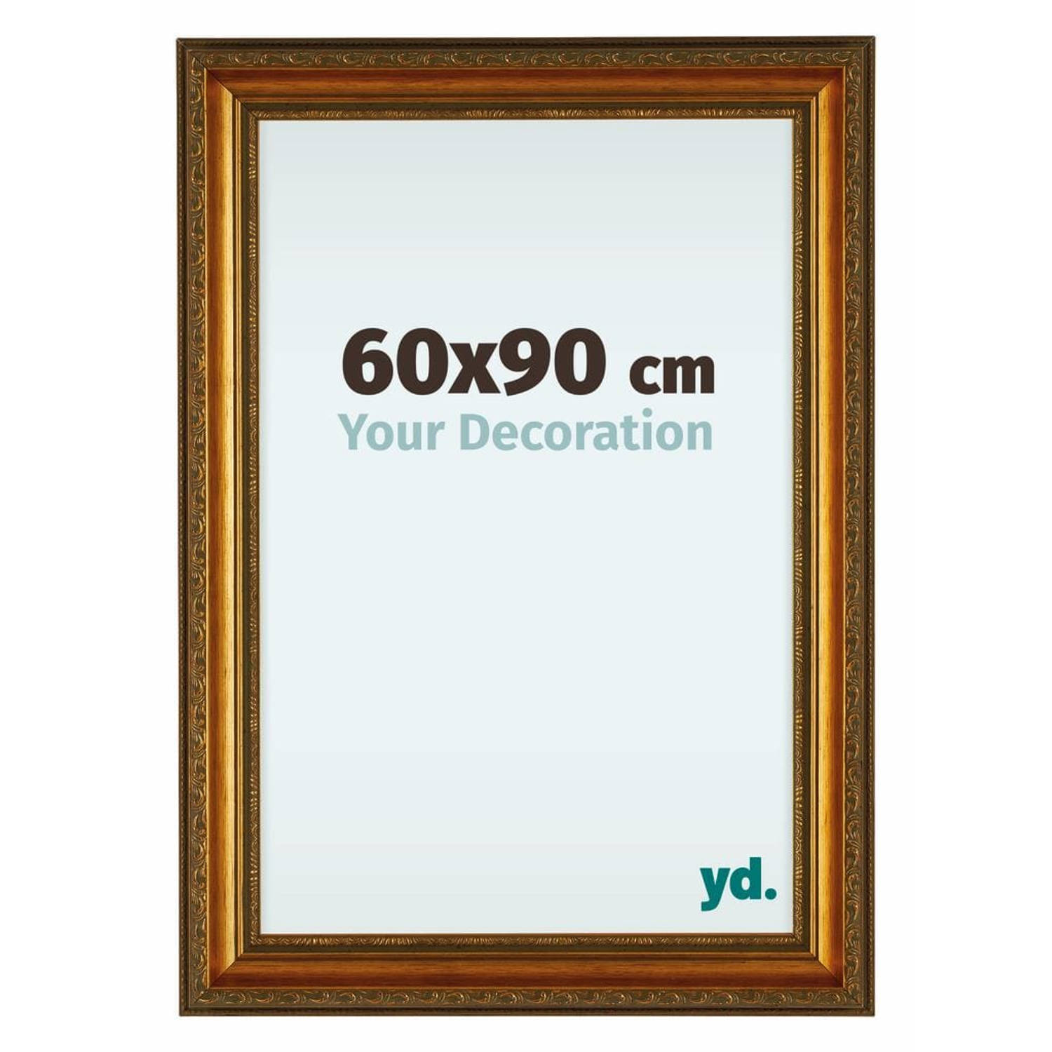 Your Decoration Oxford Houten Fotolijst 60x90cm Goud Antiek