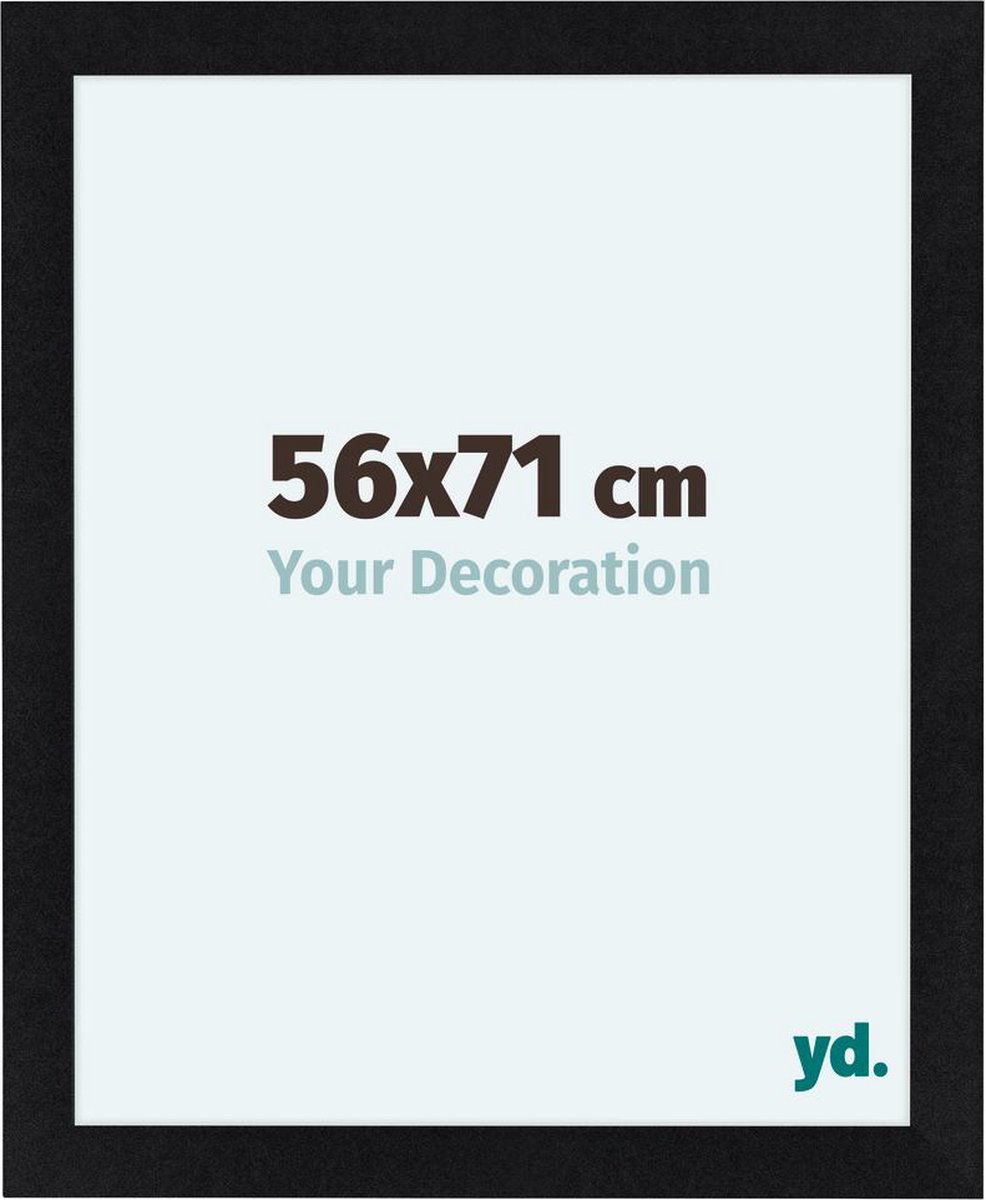 Your Decoration Como Mdf Fotolijst 56x71cm Mat - Zwart