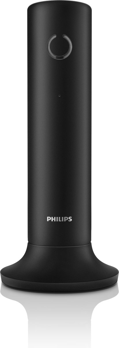 Philips Draadloze Telefoon Linea M4501b/01 Single - 1&apos;6 Inch Display - Telefoonboek - Zwart