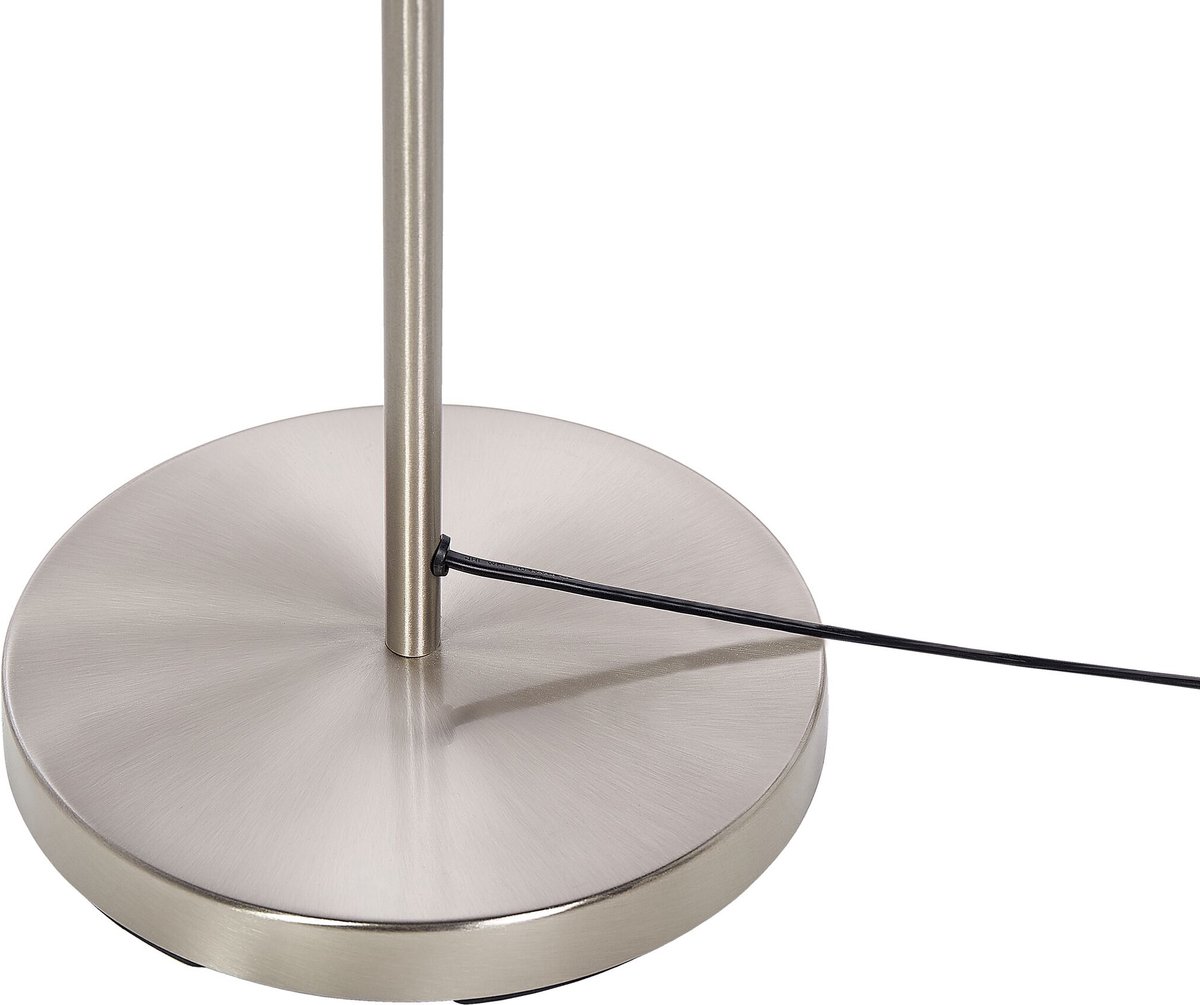 Beliani Ramis - Staande Lamp-zilver-staal - Silver