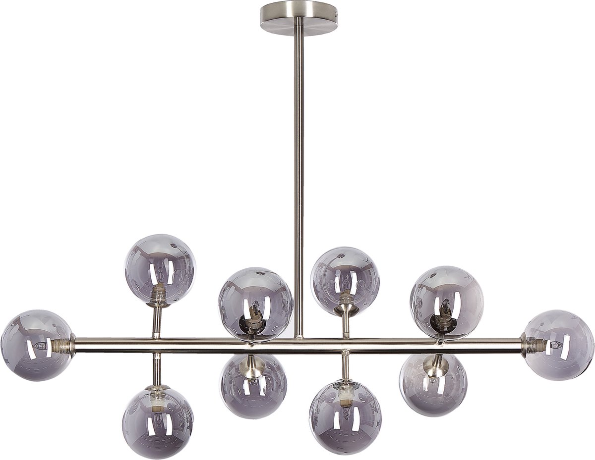 Beliani Ramis - Hanglamp-zilver-staal - Silver