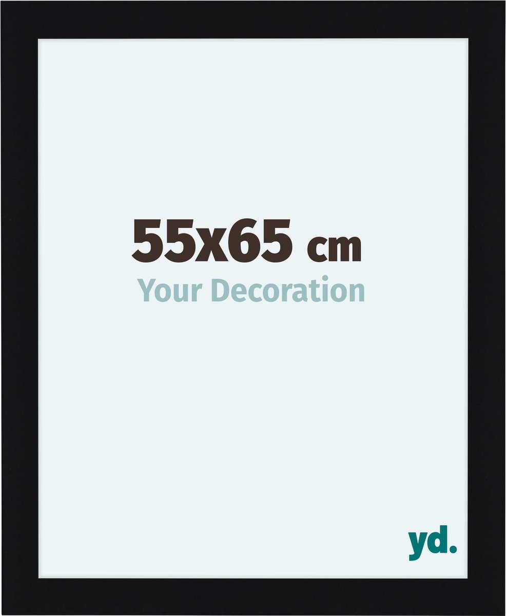 Your Decoration Como Mdf Fotolijst 55x65cm Hoogglans - Zwart