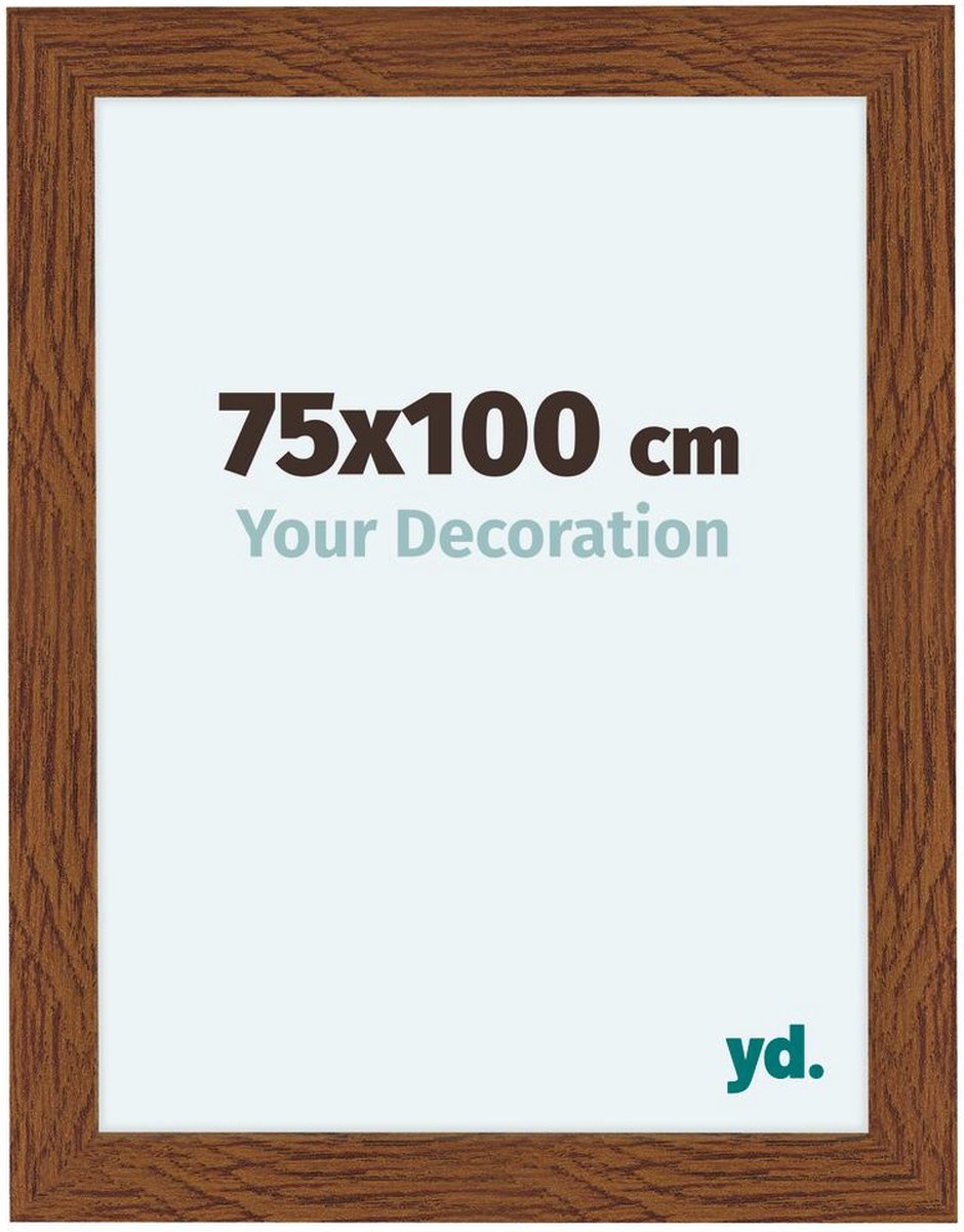 Your Decoration Como Mdf Fotolijst 75x100cm Eiken Rustiek - Bruin