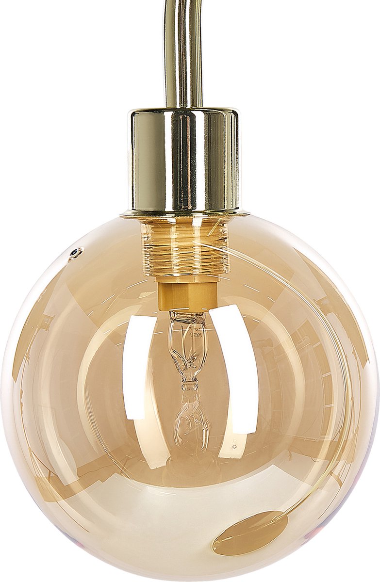 Beliani Ramis - Tafellamp--staal - Goud