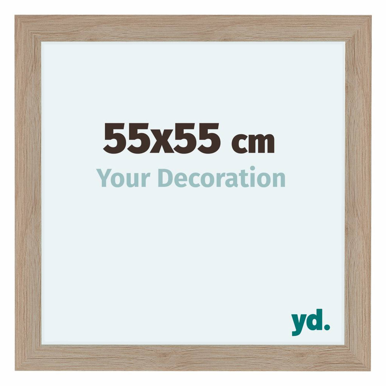 Your Decoration Como Mdf Fotolijst 55x55cm Eiken Licht - Bruin