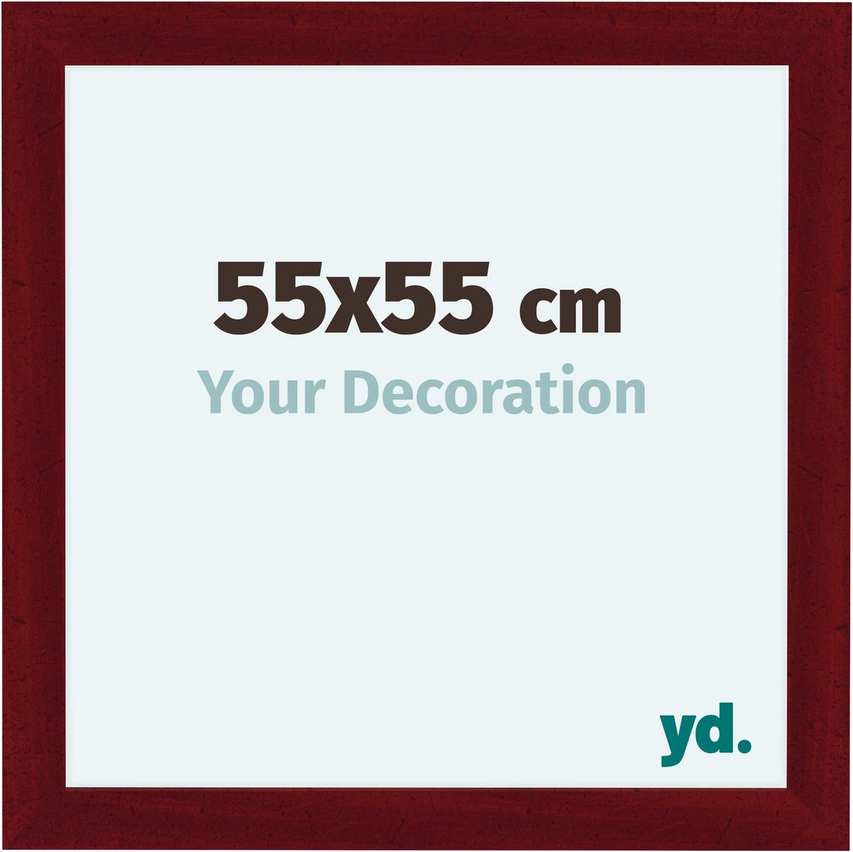 Your Decoration Como Mdf Fotolijst 55x55cm Wijn Geveegd - Rood