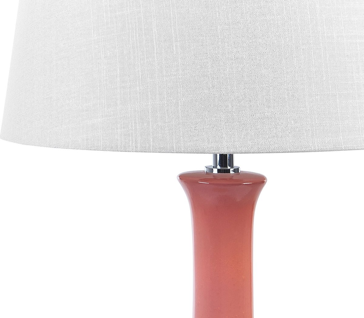 Beliani Nizao - Tafellamp-multicolor-keramiek, Linnen