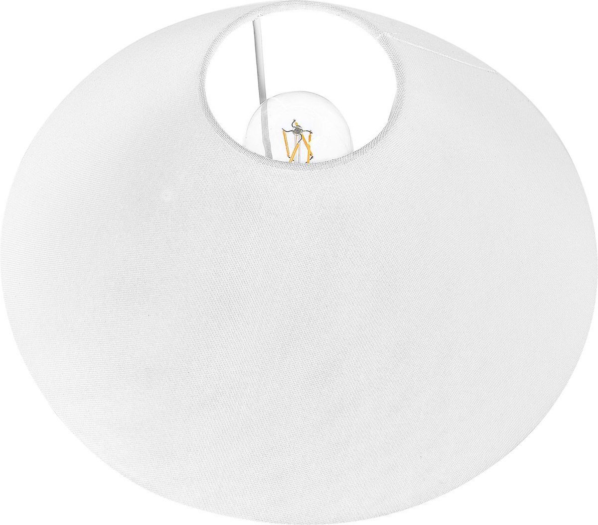 Beliani Ferry - Tafellamp--keramiek, Linnen - Roze