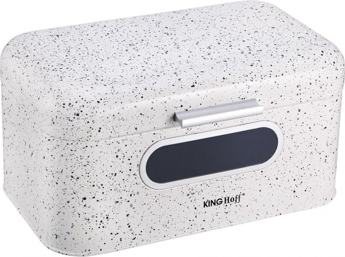 KINGHOFF Top Choice - Broodtrommel - Wit - 30 X 19.5 X 15.8 Cm