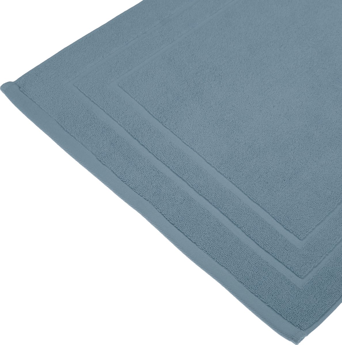 Badkamerkleed/badmat Voor Op De Vloer 50 X 70 Cm - Badmatjes - Blauw
