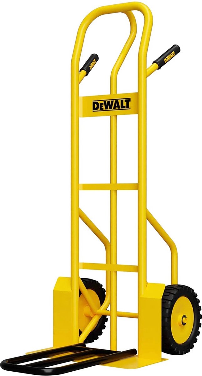 DeWalt Steekwagen Dxwt-500 - 400kg - Transportwagen - Staal - 60 X 50 X 13,2 Cm - Geel - Zwart