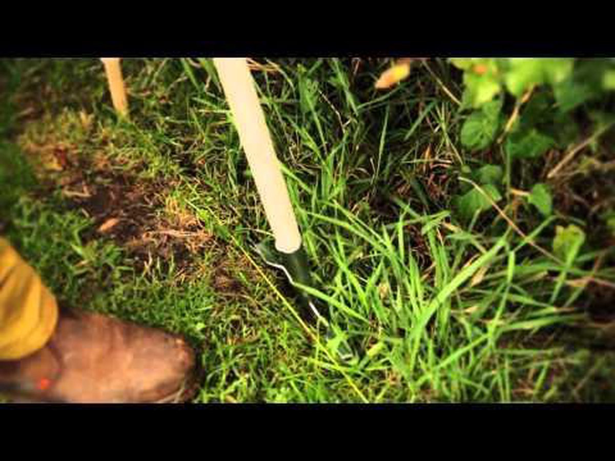 Hendrik Jan - Graskantsteker - Steel 90 Cm - Essenhout - Silver