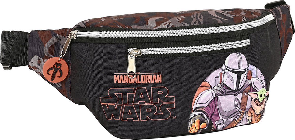 Disney Star Wars Heuptasje, The Mandalorian - 23 X 12 X 9 Cm - Polyester