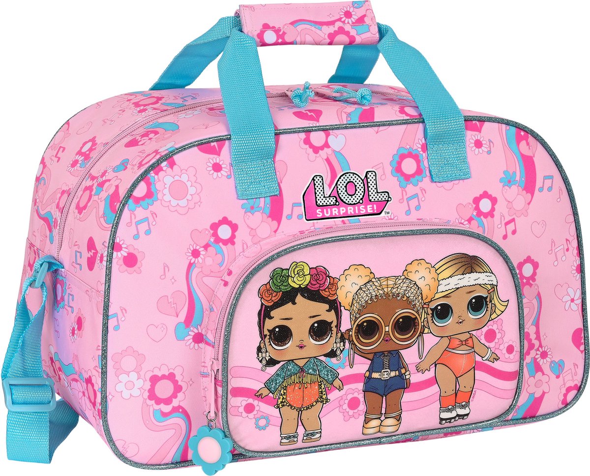 L.O.L. Surprise! Lol Surprise! Sporttas Glow Girls - 40 X 24 X 23 Cm - Polyester - Roze