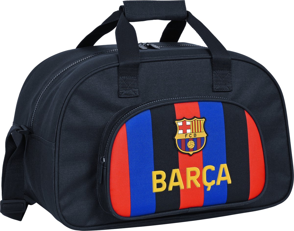 FC Barcelona Sporttas Fcb - 40 X 24 X 23 Cm - Polyester - Blauw