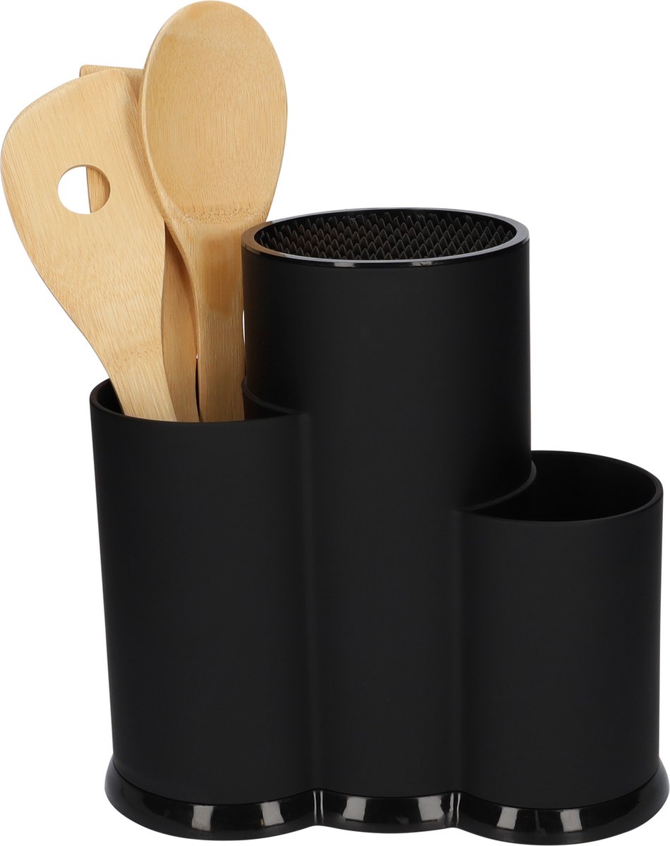 Quvio Keuken Aanrecht Organizer - Plastic - Zwart