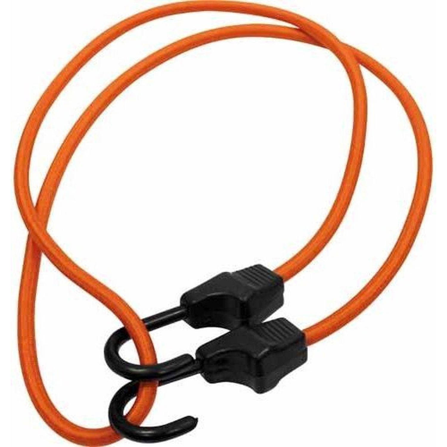 Elastisch Koord Met 2 Haken - 1.8m Maximale Werklast: 60 Kg - Oranje