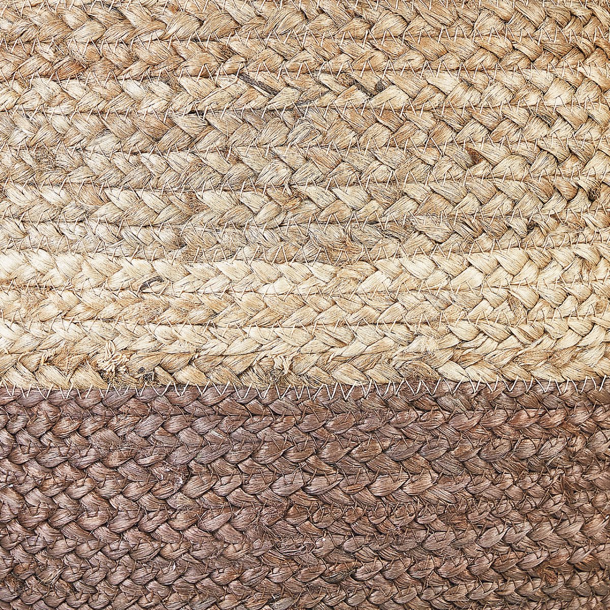Beliani Duki - Poef-natuurlijk-jute - Beige