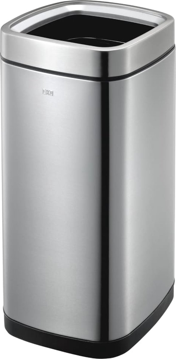 Eko Afvalbak Laguna 35 L Matzilverkleurig - Silver