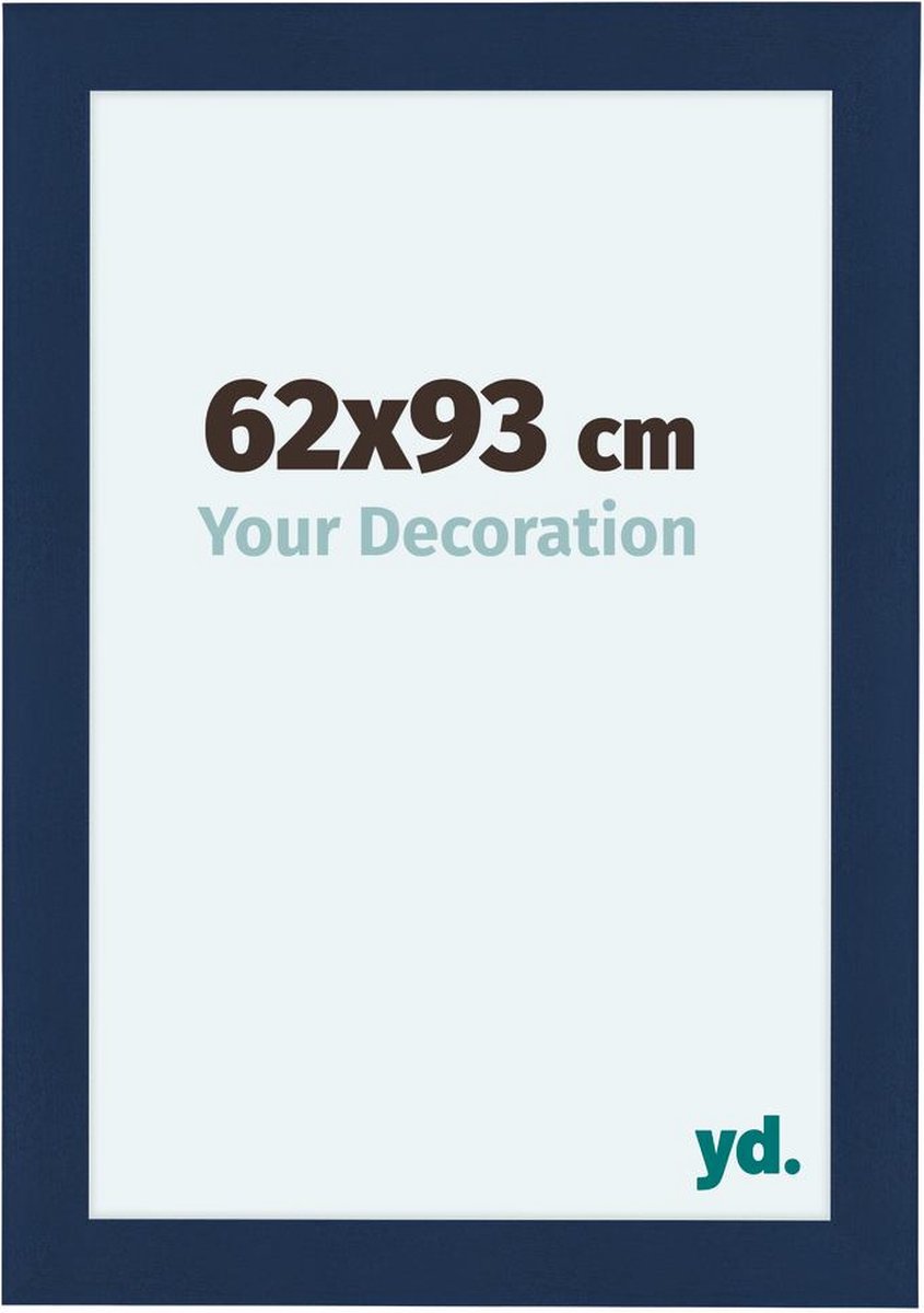 Your Decoration Como Mdf Fotolijst 62x93cm Donker Geveegd - Blauw