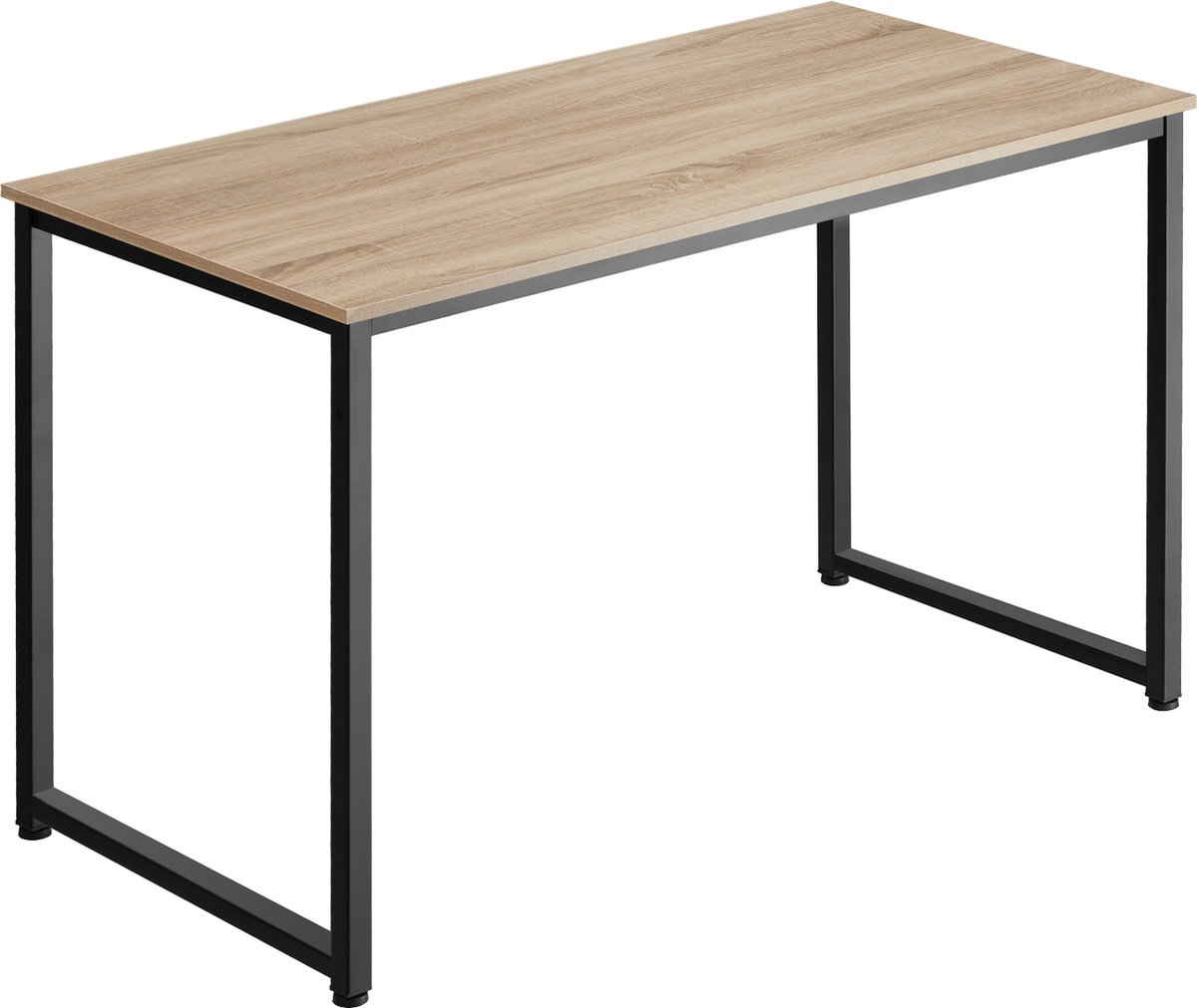 Tectake - Bureau Tafel Flint 120 Cm - Indutrieel - Licht - 404466 - Bruin