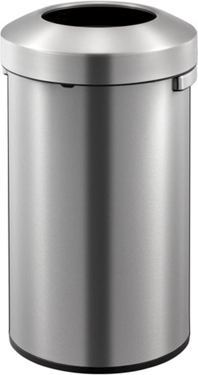 Eko Afvalbak Urban 90 L Matzilverkleurig - Silver