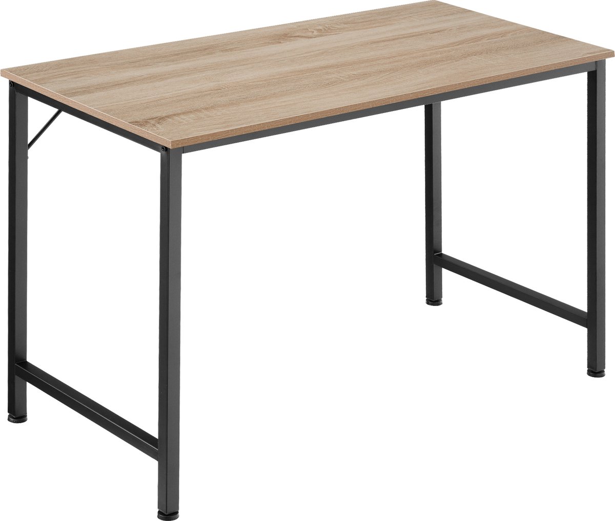 Tectake - Bureau Jenkins 120 Cm Industrieel Licht - 404462 - Bruin