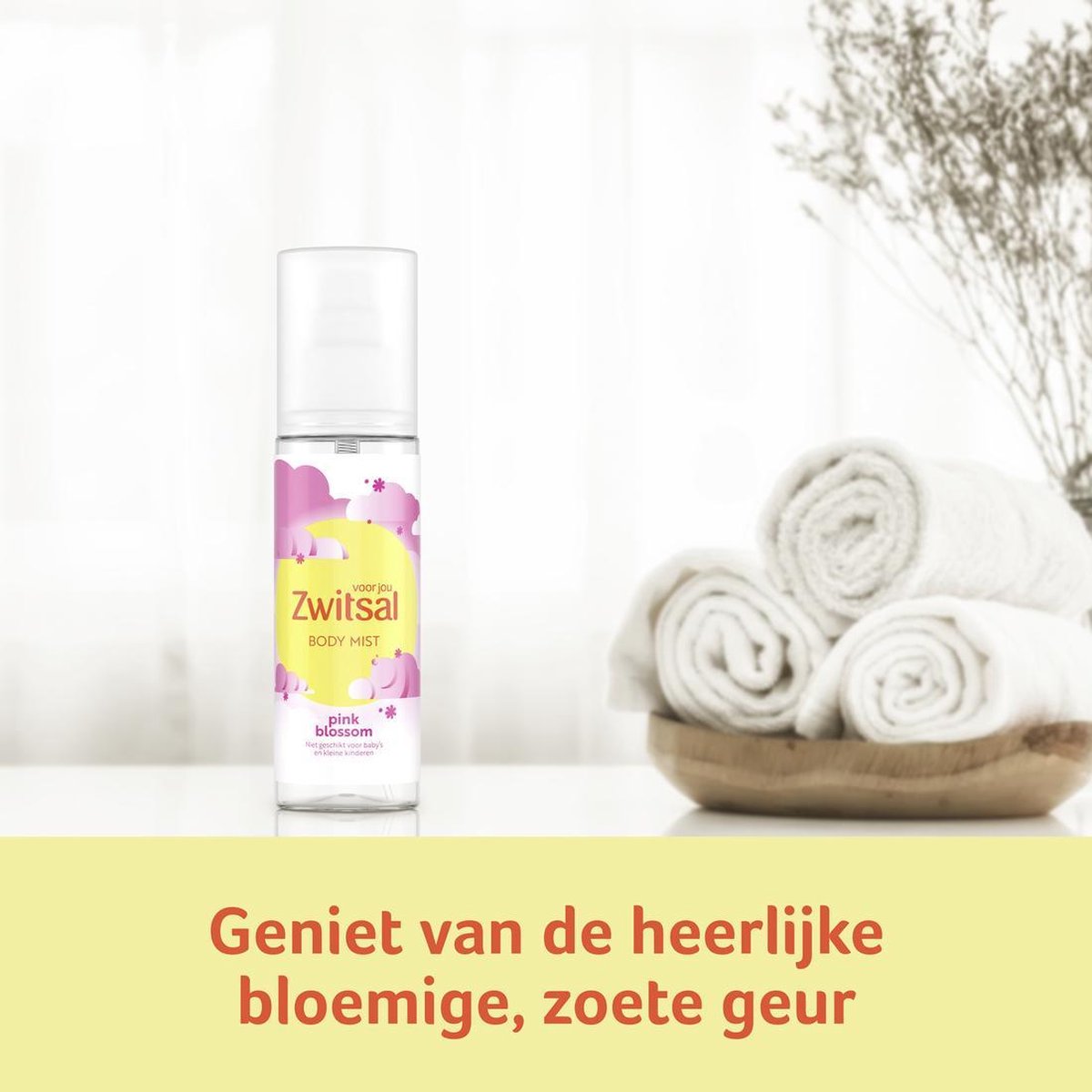Zwitsal - Body Mist Voor Jou Pink Blossom - 150ml