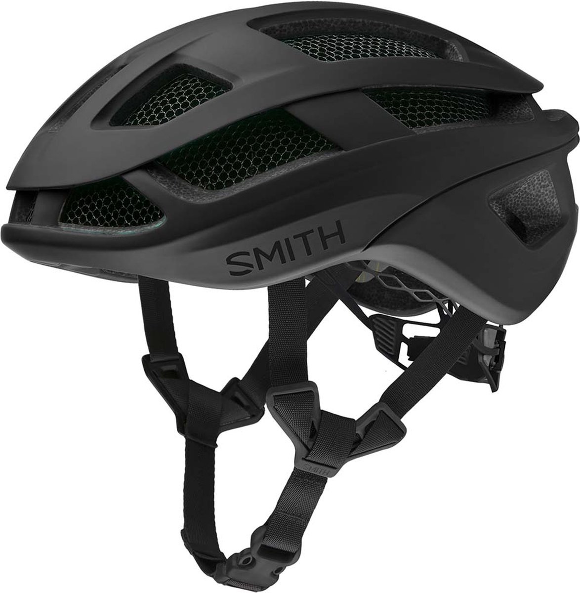 Smith - Trace Helm Mips Matte Blackout 51-55 S - Zwart