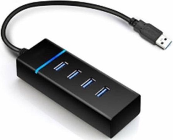 Ewent 4 Poorts Usb 3.0 hub (EW1133) - Zwart