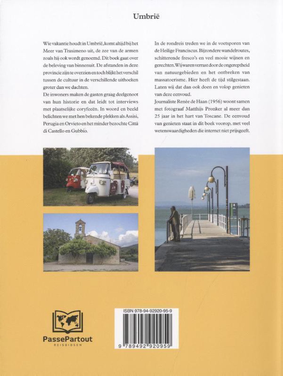 PassePartout reizen Umbrië en Lago de Trasimeno