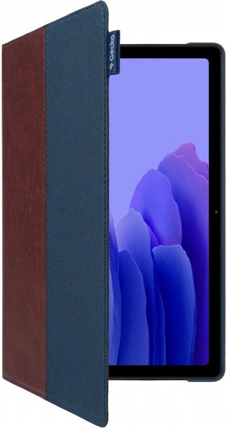 Gecko Covers Covers ColorTwist Easy Click Samsung Galaxy Tab A7 (2020) Book Case Bruin/ - Blauw