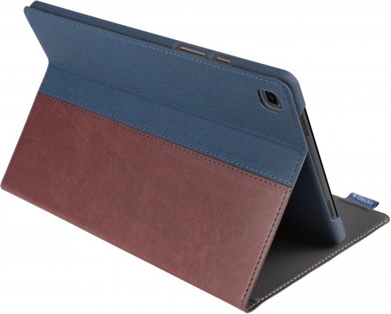Gecko Covers Covers ColorTwist Easy Click Samsung Galaxy Tab A7 (2020) Book Case Bruin/ - Blauw