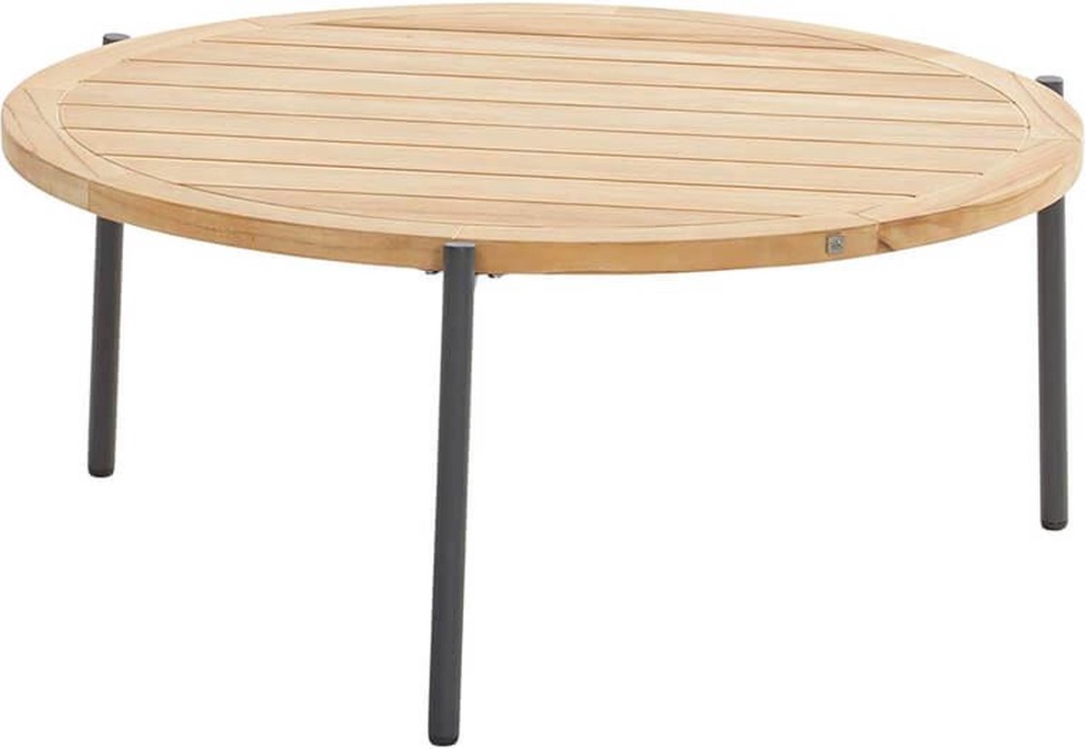 4SO Yoga salontafel diameter 73x35 cm - Bruin