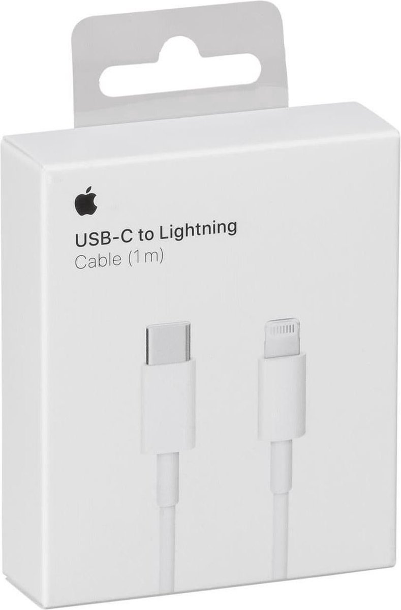 Apple USB-C naar Lightning-kabel 1 meter - Wit